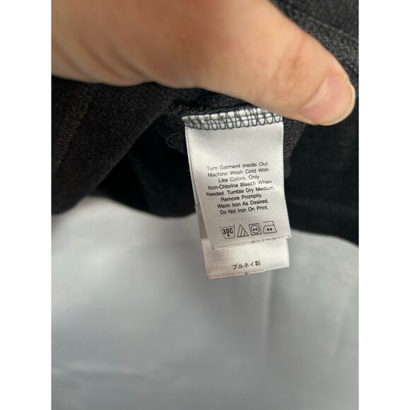 Vintage Eddie Bauer Sweater Pullover XL V Neck Cotton blend Gray classic casual - Picture 8 of 8